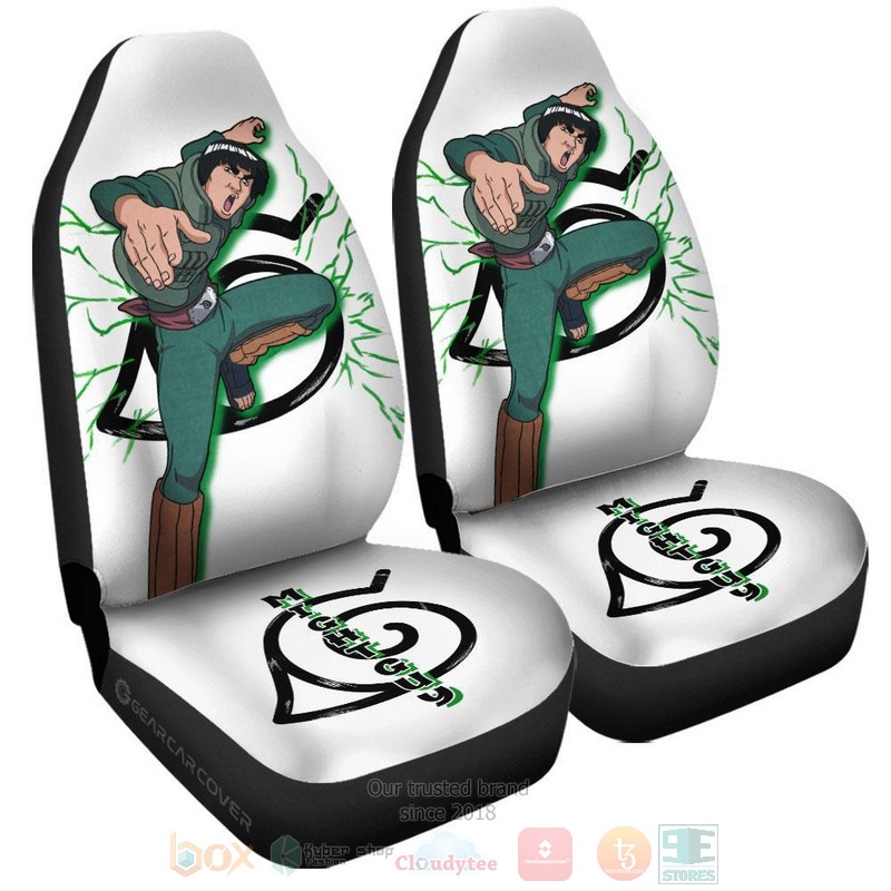 BEST-Anime Might Guy Naruto Luxury Car Seat Covers 4 Might Guy Naruto Anime Car Seat Cover 1 2 3