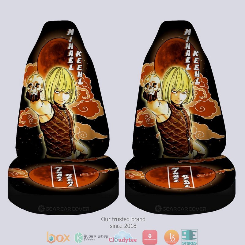 Mihael Keehl Death Note Anime Car Seat Cover 3 Mihael Keehl Death Note Anime Car Seat Cover 1 2
