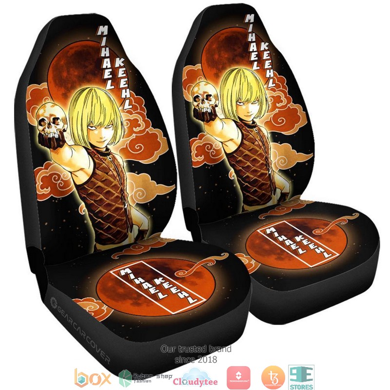 Mihael Keehl Death Note Anime Car Seat Cover 4 Mihael Keehl Death Note Anime Car Seat Cover 1 2 3