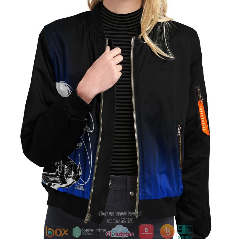 Mikasa Semblance Bomber Jacket word3