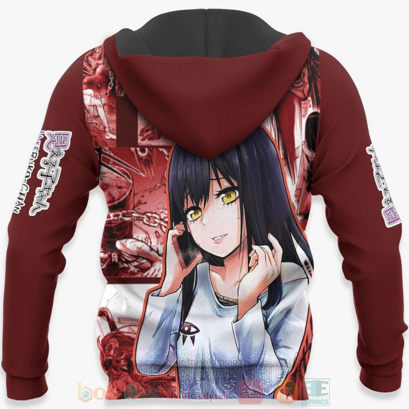 BEST Anime Miko Yotsuya Custom Mieruko-Chan All Over Print Hoodie-Bomber Jacket 5 Miko Yotsuya Custom Mieruko Chan Anime 3D Hoodie Bomber Jacket 1 2 3 4