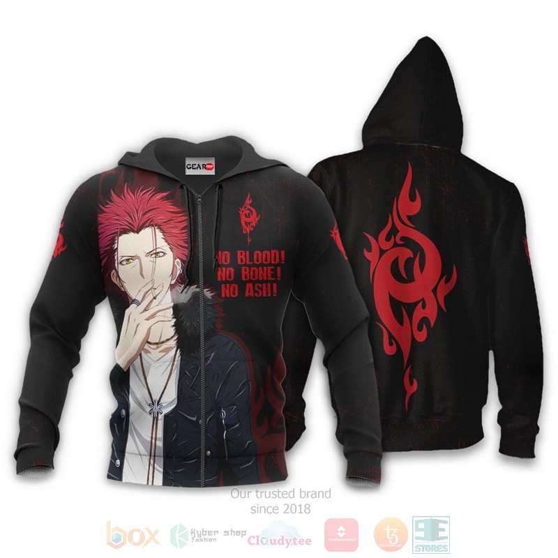 BEST Anime Mikoto Suoh Homra Red Clan Custom K Project All Over Print Hoodie-Bomber Jacket 12 Mikoto Suoh Homra Red Clan Custom K Project 3D Hoodie Bomber Jacket