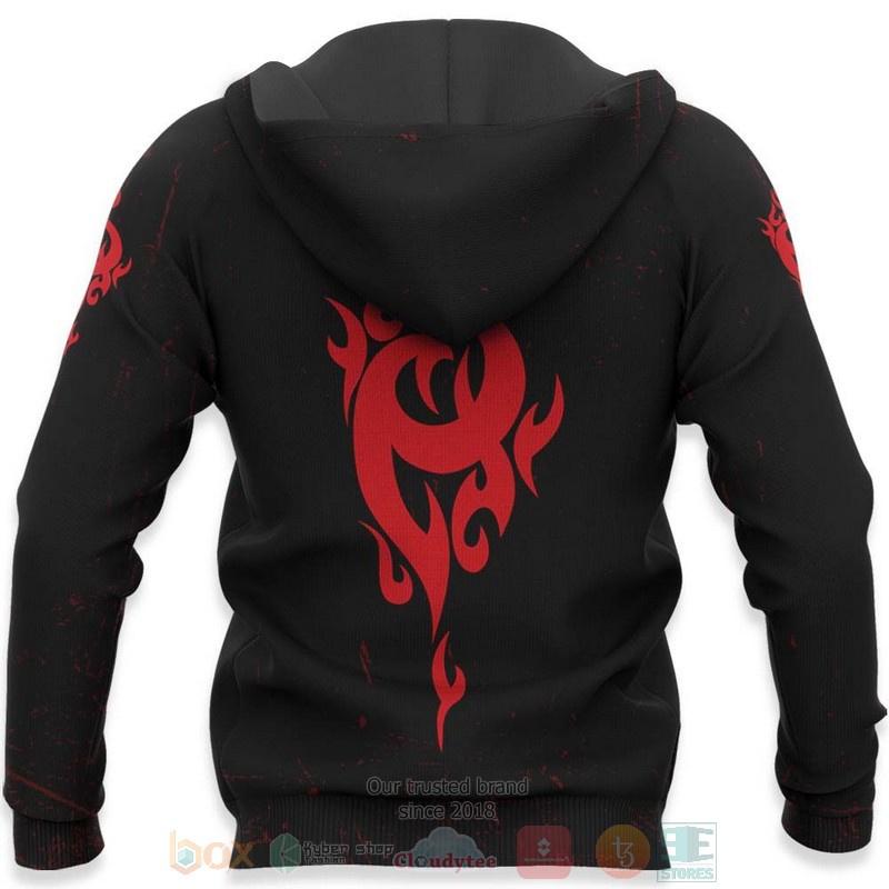 BEST Anime Mikoto Suoh Homra Red Clan Custom K Project All Over Print Hoodie-Bomber Jacket 5 Mikoto Suoh Homra Red Clan Custom K Project 3D Hoodie Bomber Jacket 1 2 3 4