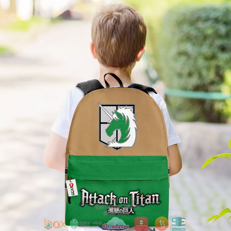 Military Police Brigade Attack On Titan Anime Backpack 3 Military Police Brigade Attack On Titan Anime Backpack 1 2