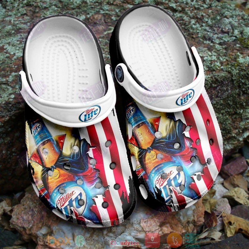 Miller Lite Dr Stranger Crocband Clogs