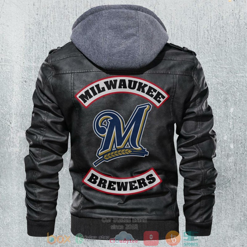 Milwaukee Brewers MLB Baseball Leather Jacket