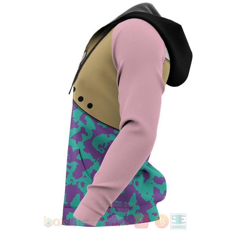 BEST Anime Mina Ashido Uniform My Hero Academia All Over Print Hoodie-Bomber Jacket 6 Mina Ashido Uniform My Hero Academia Anime 3D Hoodie Bomber Jacket 1 2 3 4 5
