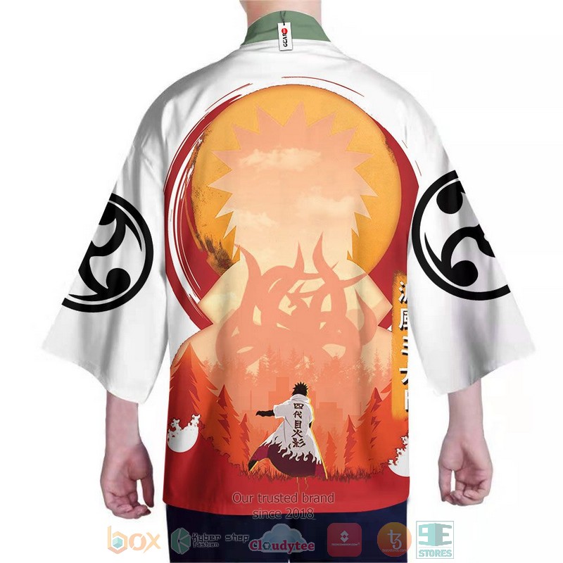 Minato Namikaze Anime Naruto Kimono