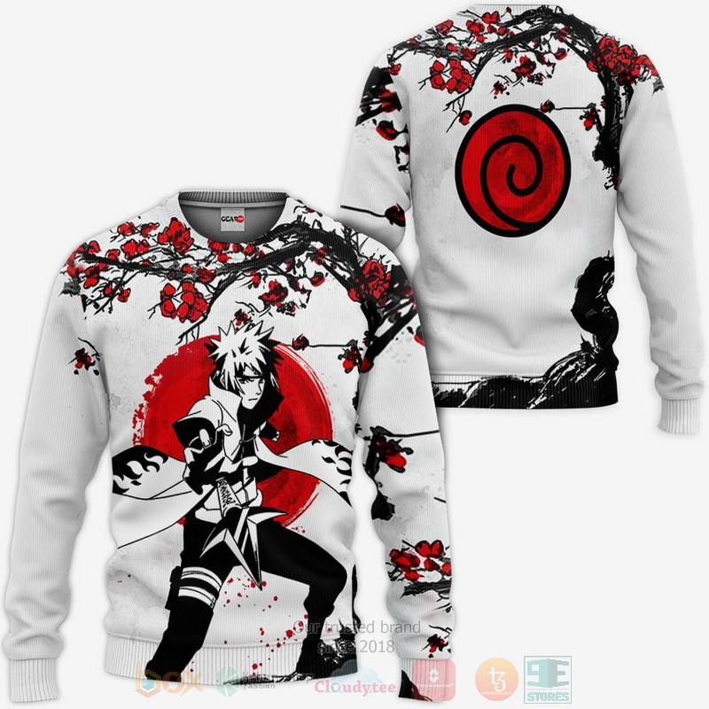 BEST Anime Minato Namikaze Japan Style Custom Naruto All Over Print Hoodie-Bomber Jacket 2 Minato Namikaze Japan Style Custom Naruto Anime 3D Hoodie Bomber Jacket 1
