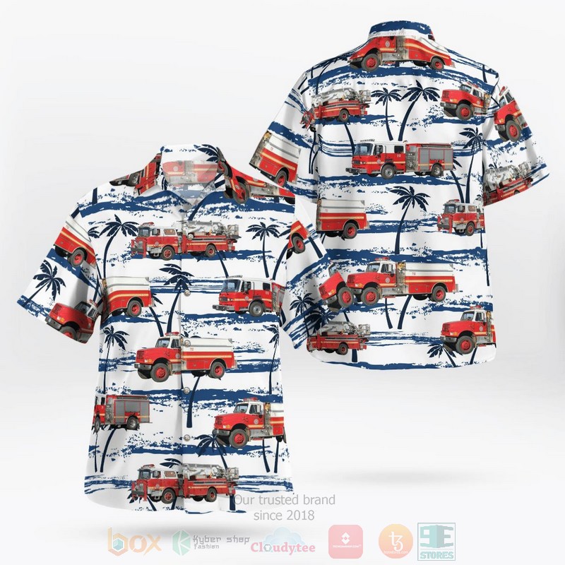 BEST Minden, Douglas County, East Fork Fire Protection District 3D Aloha Shirt word3