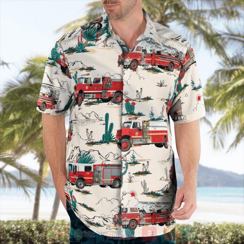 BEST Minden, Douglas County, Nevada, East Fork Fire Protection District 3D Aloha Shirt word3