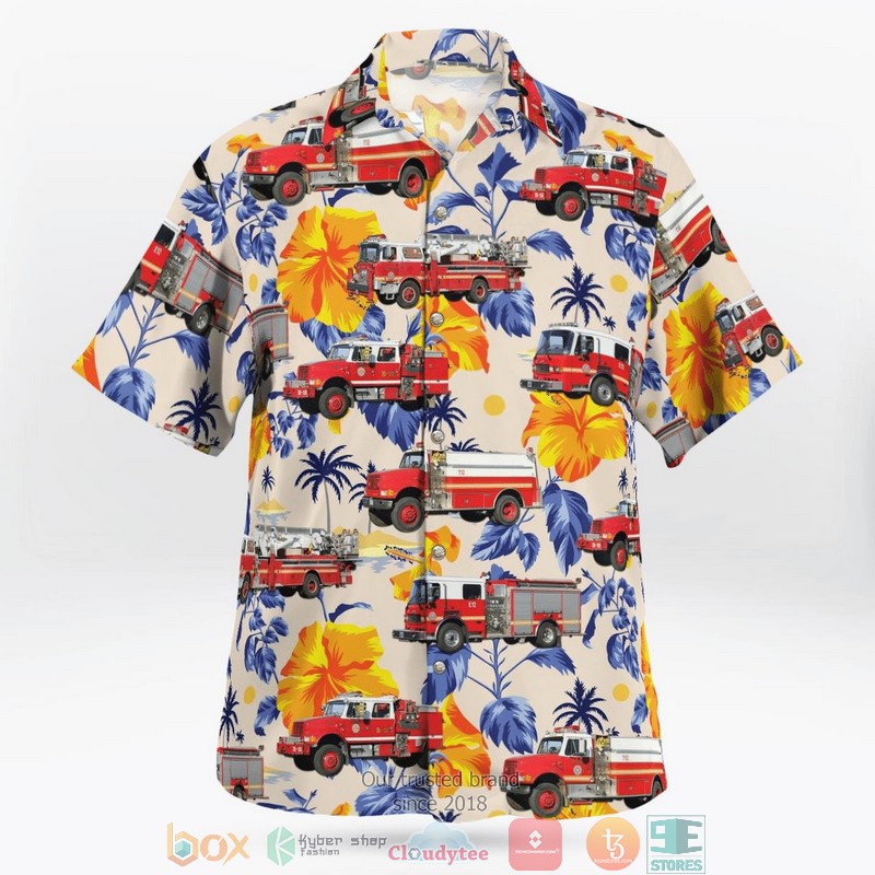 Minden Douglas County Nevada East Fork Fire Protection District Hawaiian shirt word3