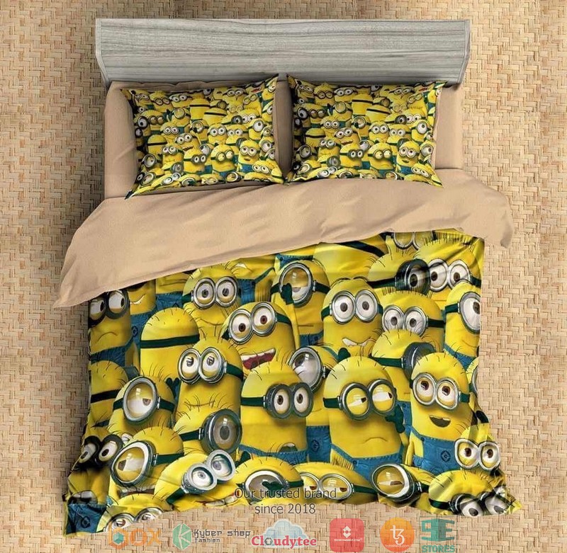 Minions Duvet Cover Bedroom Set