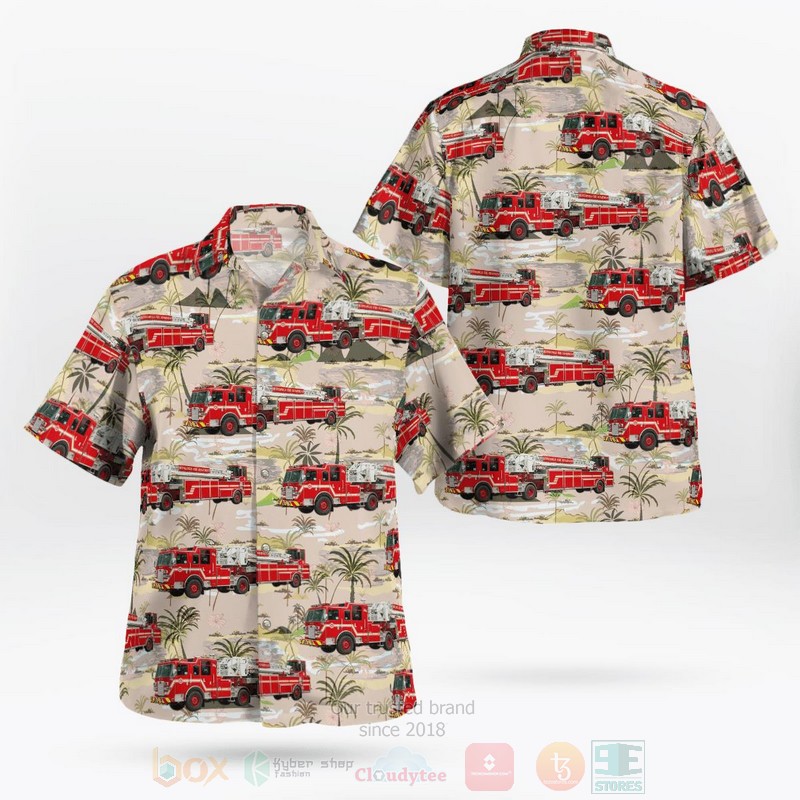 BEST Minneapolis Fire Department Minneapolis, Minnesota 3D Aloha Shirt word2