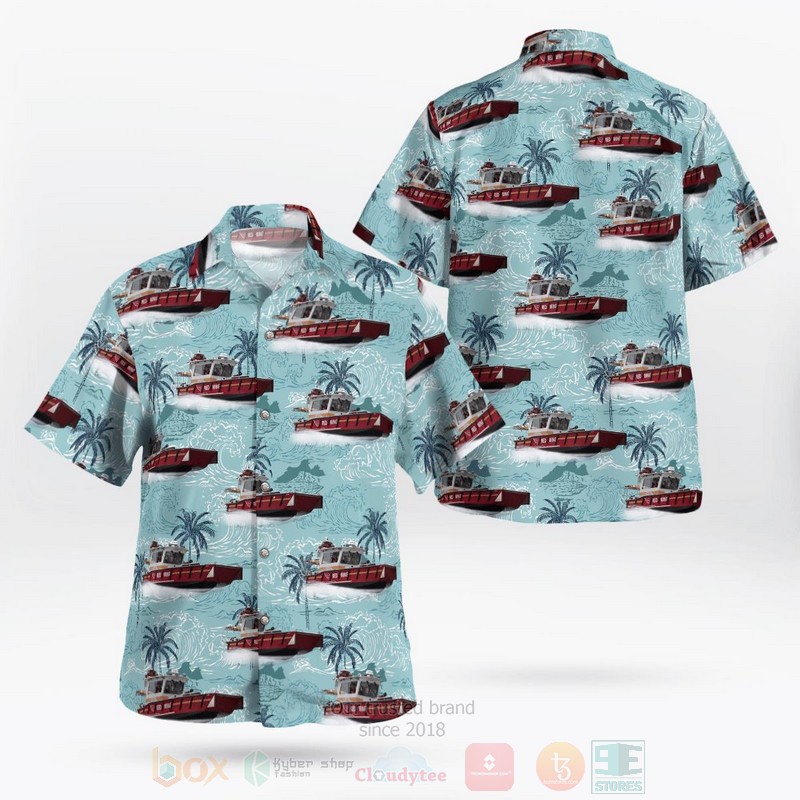BEST Minnesota Red Wing Fire Department Fireboat 3D Aloha Shirt 1 Minnesota Red Wing Fire Department Fireboat Hawaiian Shirt