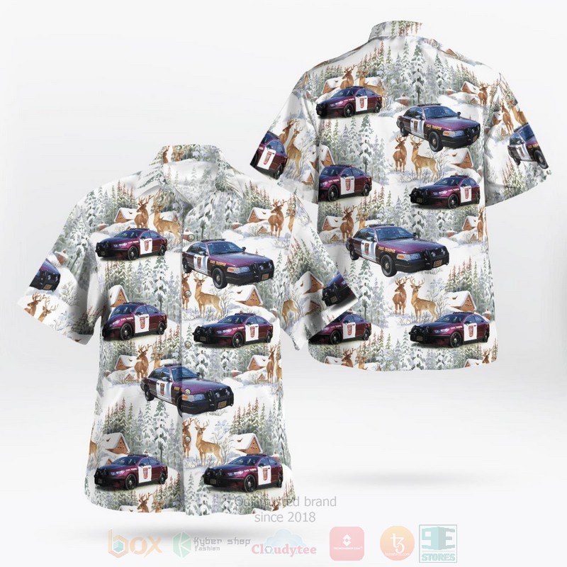 Minnesota State Patrol Christmas Hawaiian Shirt