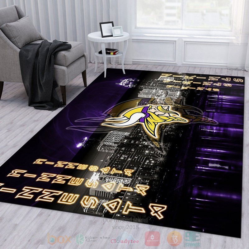 Minnesota Vikings NFL Area Rugs