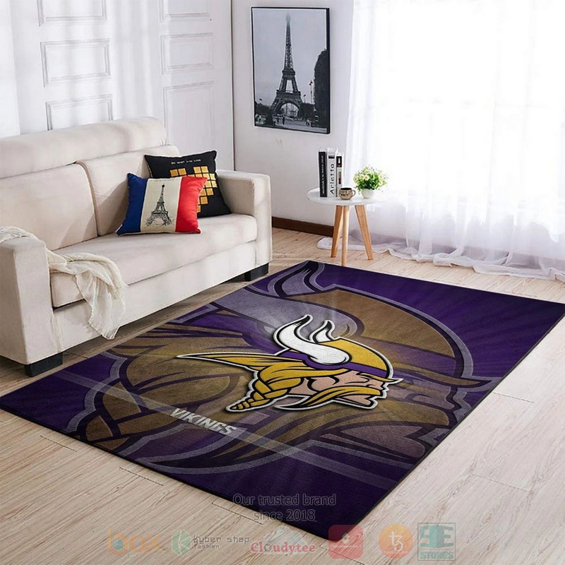 Minnesota Vikings NFL Football Area Rugs
