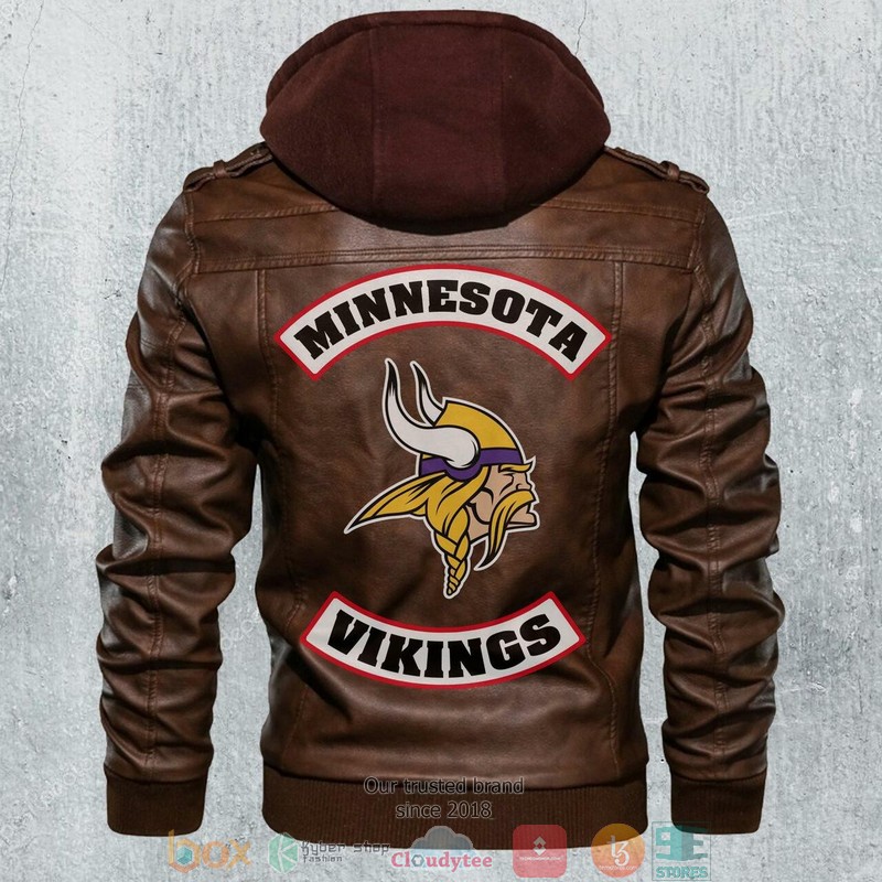 Minnesota Vikings NFL Football Leather Jacket