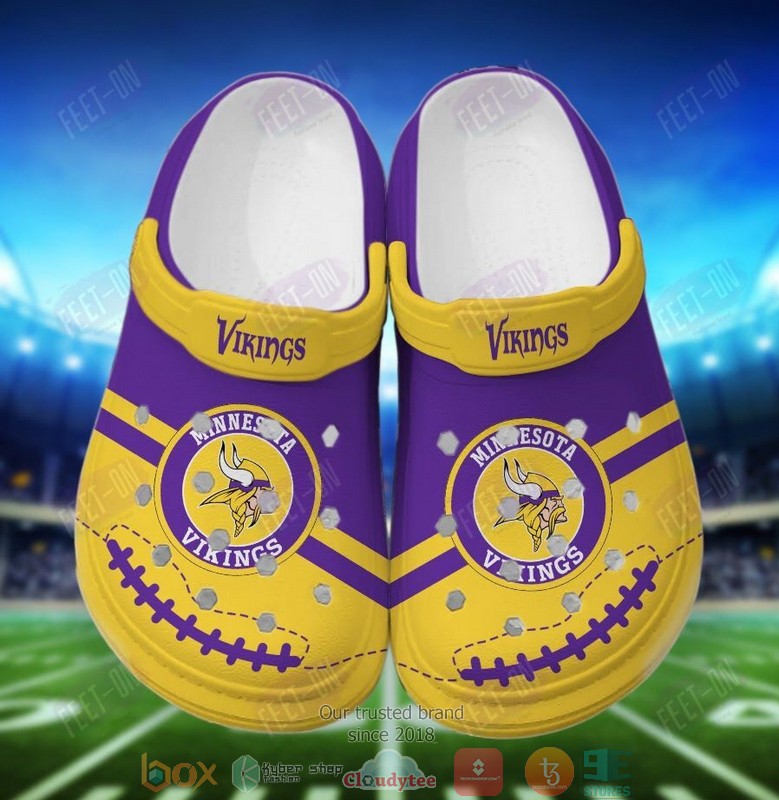 Minnesota Vikings NFL crocs crocband clog