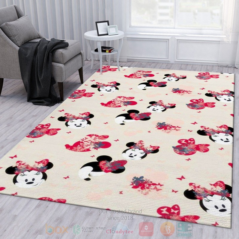 Minnie Mouse Ver3 Movie Area Rugs