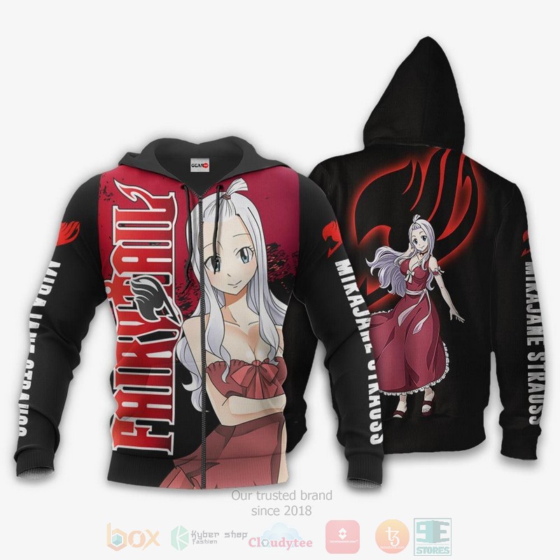 Mirajane Strauss Fairy Tail Anime Stores 3D Hoodie Bomber Jacket