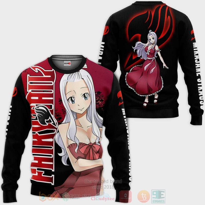 BEST Anime Mirajane Strauss Fairy Tail Stores All Over Print Hoodie-Bomber Jacket 2 Mirajane Strauss Fairy Tail Anime Stores 3D Hoodie Bomber Jacket 1