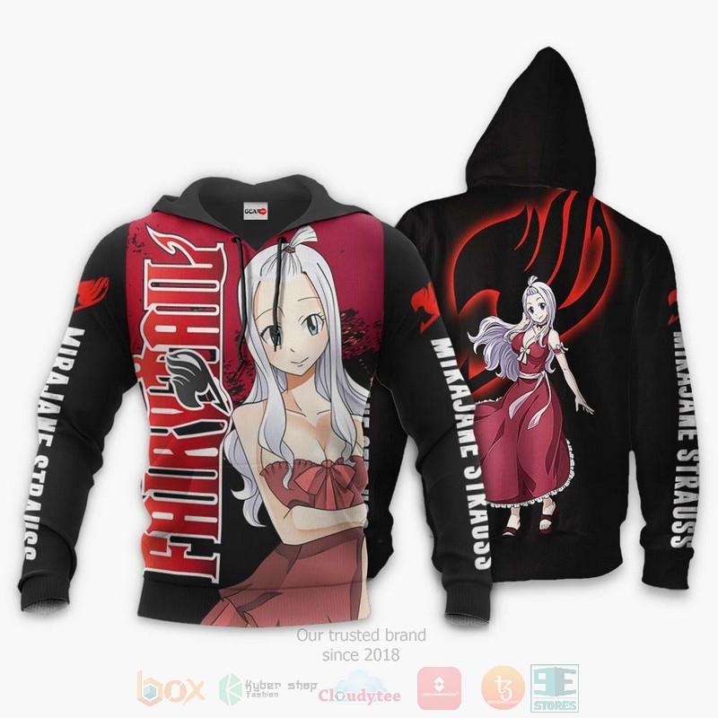 BEST Anime Mirajane Strauss Fairy Tail Stores All Over Print Hoodie-Bomber Jacket 3 Mirajane Strauss Fairy Tail Anime Stores 3D Hoodie Bomber Jacket 1 2