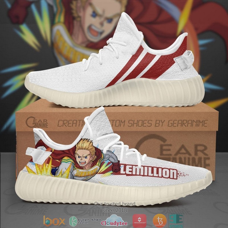 Mirio Togata Lemillion My Hero Academia Anime Yeezy Sneaker Shoes