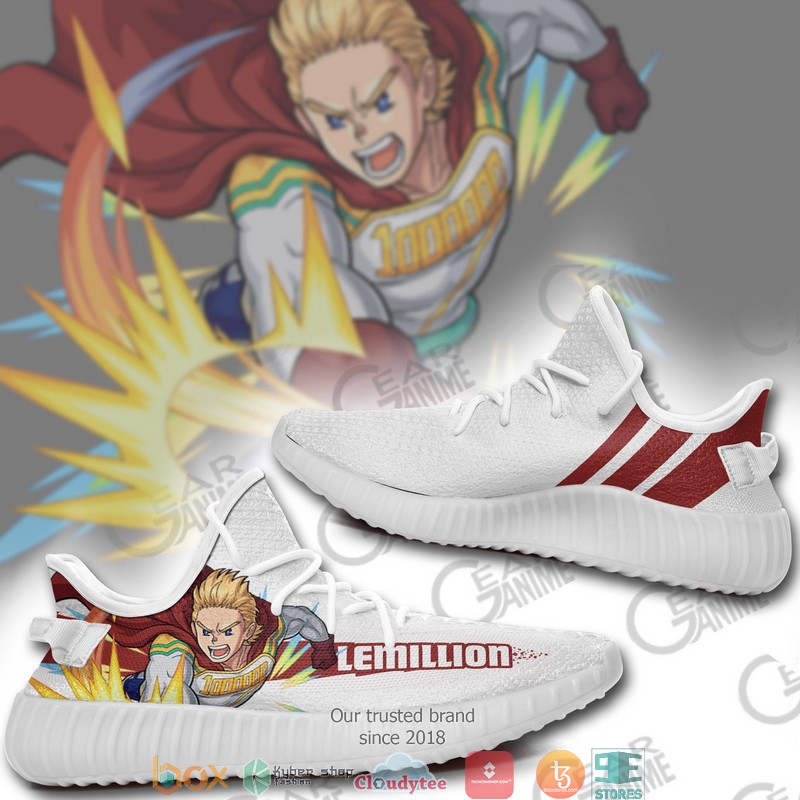 Mirio Togata Lemillion My Hero Academia Anime Yeezy Sneaker Shoes 1