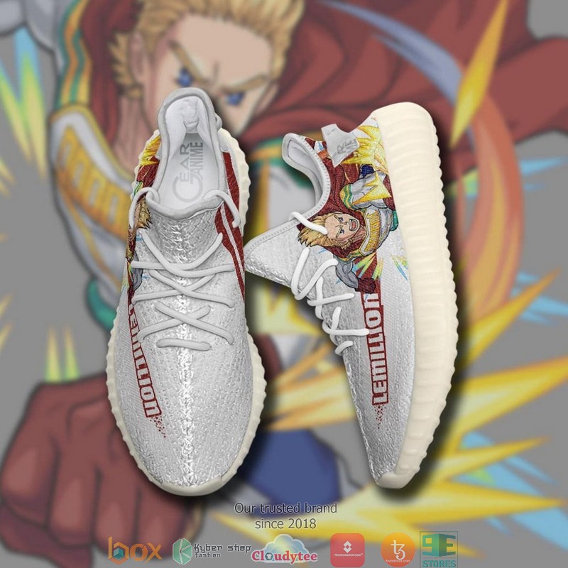 Mirio Togata Lemillion My Hero Academia Anime Yeezy Sneaker Shoes 3 Mirio Togata Lemillion My Hero Academia Anime Yeezy Sneaker Shoes 1 2