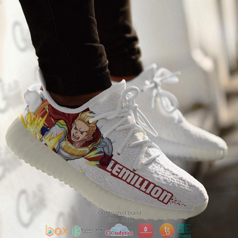 Mirio Togata Lemillion My Hero Academia Anime Yeezy Sneaker Shoes 5 Mirio Togata Lemillion My Hero Academia Anime Yeezy Sneaker Shoes 1 2 3 4