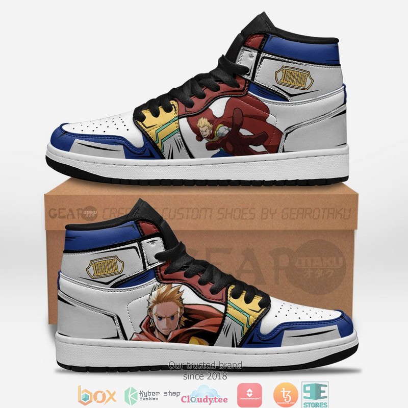 Mirio Togata My Hero Academia Anime Air Jordan High Top Shoes
