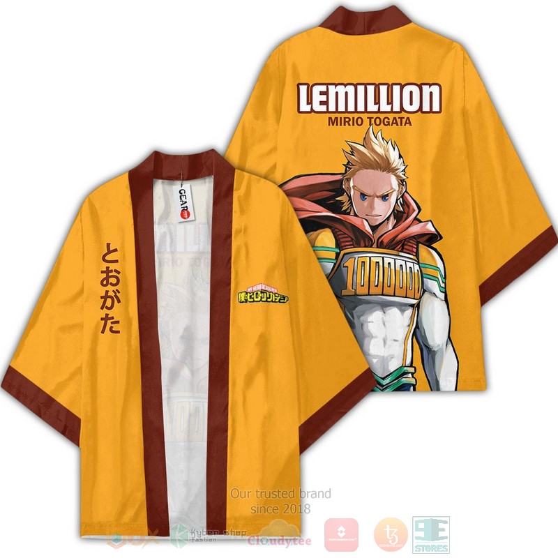 BEST Mirio Togata My Hero Academia Anime Japan 3D Print Kimono 3 Mirio Togata My Hero Academia Anime Inspired Kimono 1 2