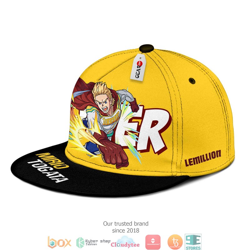 Mirio Togata My Hero Academia Anime Snapback hat 1