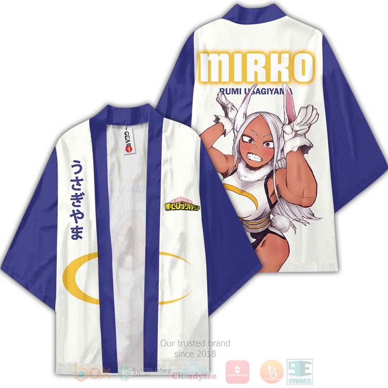 Mirko Rumi Usagiyama My Hero Academia Anime Inspired Kimono