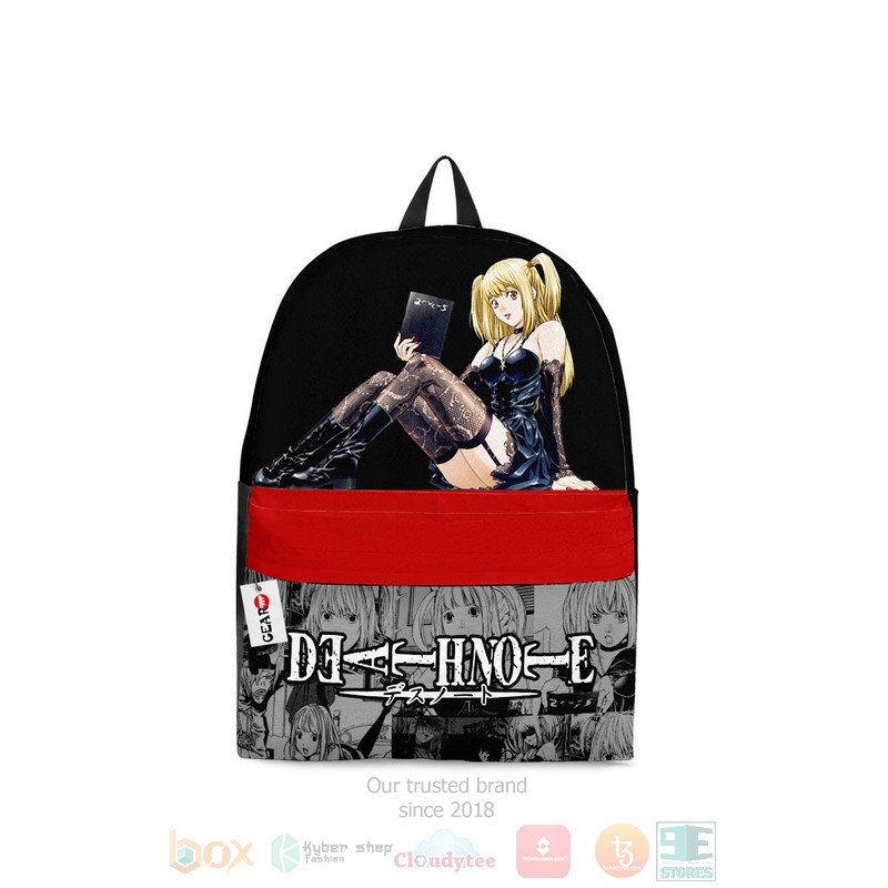 Misa Amane D note Anime Manga Backpack