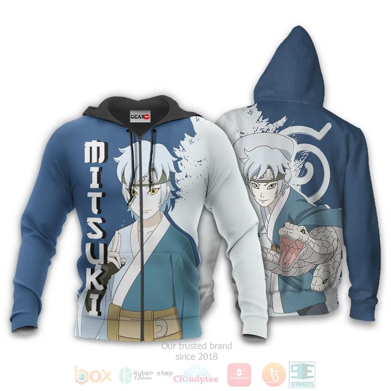 BEST Anime Mitsuki BRT All Over Print Hoodie-Bomber Jacket 12 Mitsuki Custom BRT Anime 3D Hoodie Bomber Jacket