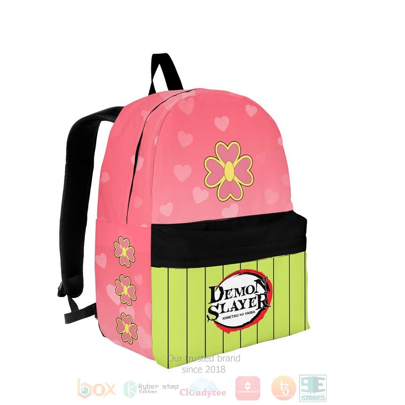 Mitsuri Kanroji Costume Kimetsu Anime Backpack 1