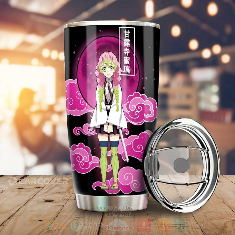 Mitsuri Kanroji Demon Slayer Purple Anime Tumbler