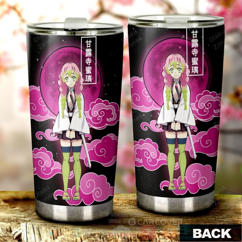 BEST Mitsuri Kanroji Demon Slayer Purple Anime 3D Steel Tumbler 3 Mitsuri Kanroji Demon Slayer Purple Anime Tumbler 1 2