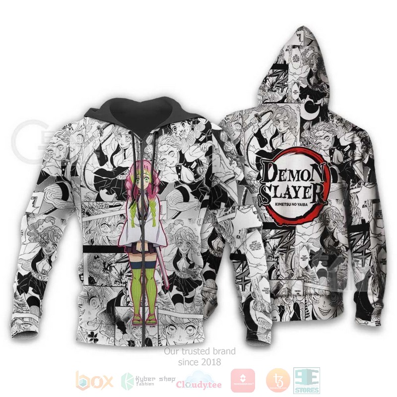 BEST Anime Mitsuri Kanroji Kimetsu Anime-Manga 3D Hoodie, Shirt 14 Mitsuri Kanroji Kimetsu Anime Manga 3D Hoodie Shirt