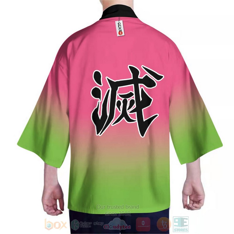 Mitsuri Kanroji Kimetsu Anime Inspired Kimono 1