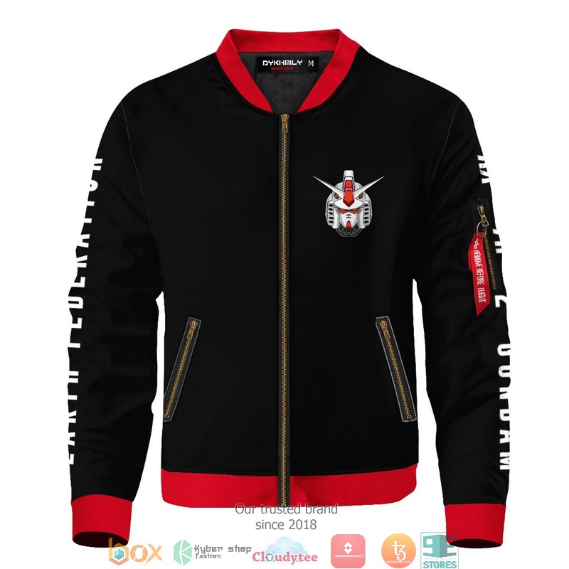 Mobile Suit Gundam Bomber Jacket word3