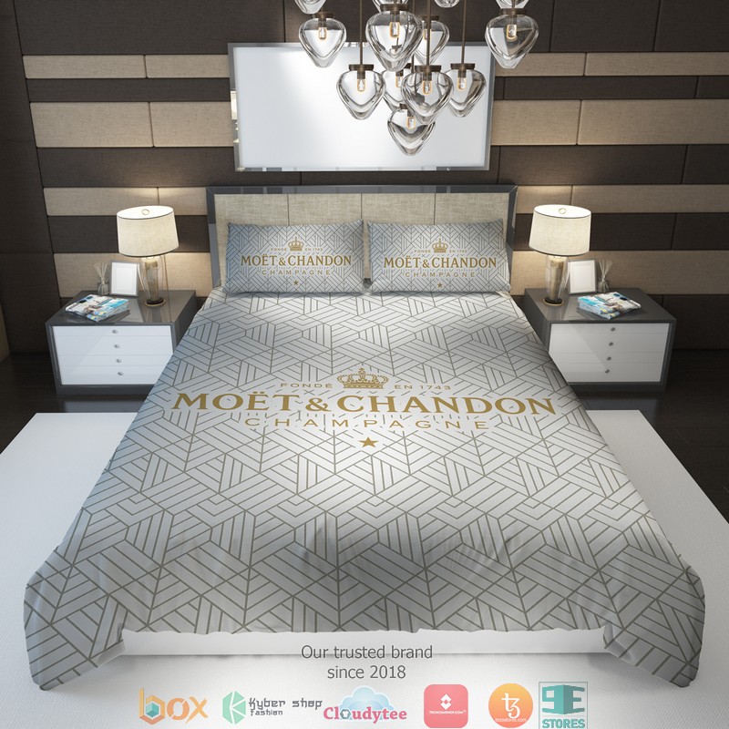Moet and Chandon bedding set