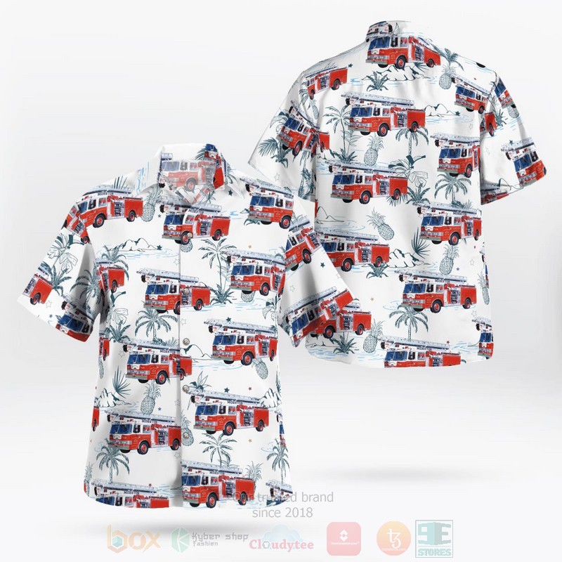 BEST Mohnton, Pennsylvania, Mohnton Fire Company 3D Aloha Shirt 2 Mohnton Pennsylvania Mohnton Fire Company Hawaiian Shirt