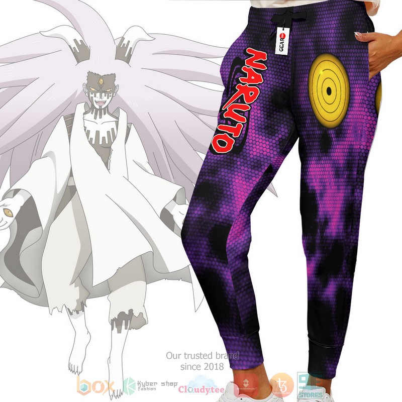 Momoshiki Final Rinnegan Anime Naruto Jogger longpants 1