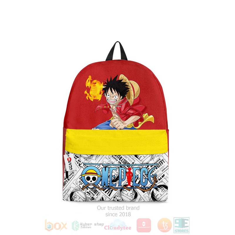 Monkey D Luffy One Piece Anime Backpack