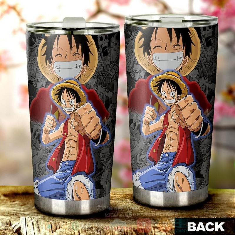 Monkey D Luffy One Piece Anime Tumbler