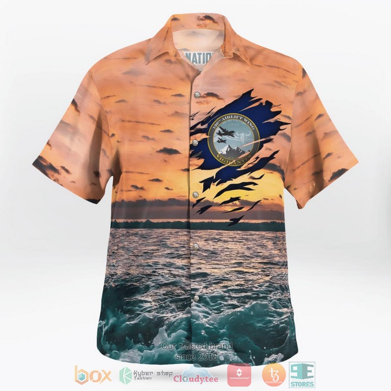 Montana Air National Guard 120th Airlift Wing 120 AW C-130H Hercules Hawaiian Shirt 3 Montana Air National Guard 120th Airlift Wing 120 AW C-130H Hercules Hawaiian Shirt word1